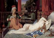 Odalisque with Slave Jean Auguste Dominique Ingres